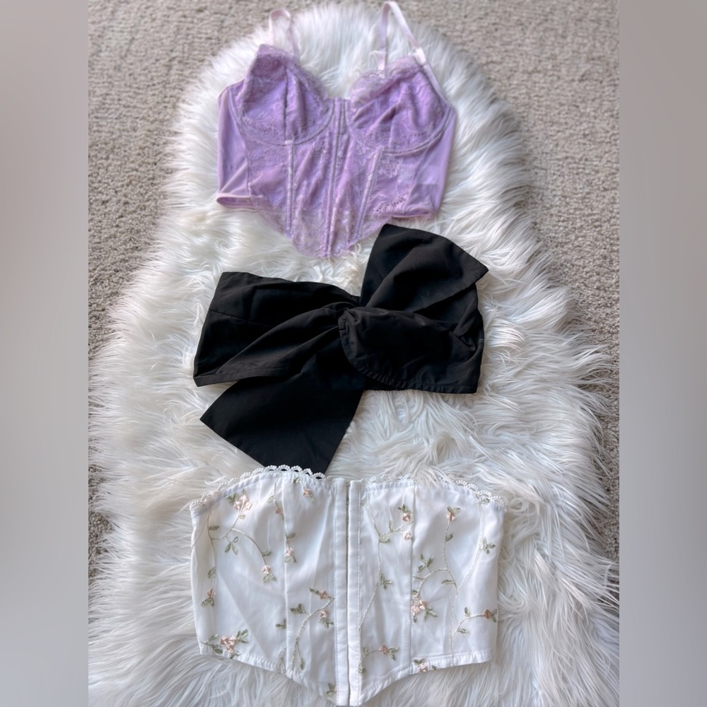Bundle of 3 Crop Tops